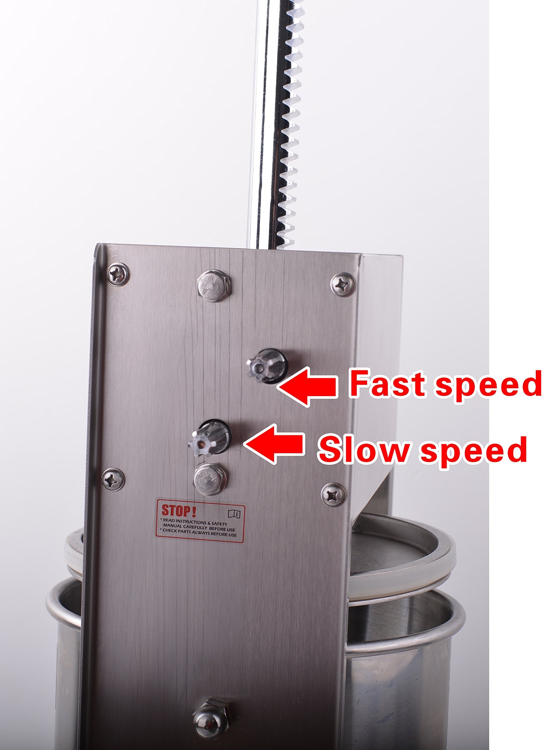 Hakka Sausage Stuffer Accessory - Small Gear Shaft Replacement Part for 3/5/7L Vertical & Horizontal Sausage Makers | Perfect for Home Kitchen & Commercial Meat Processing