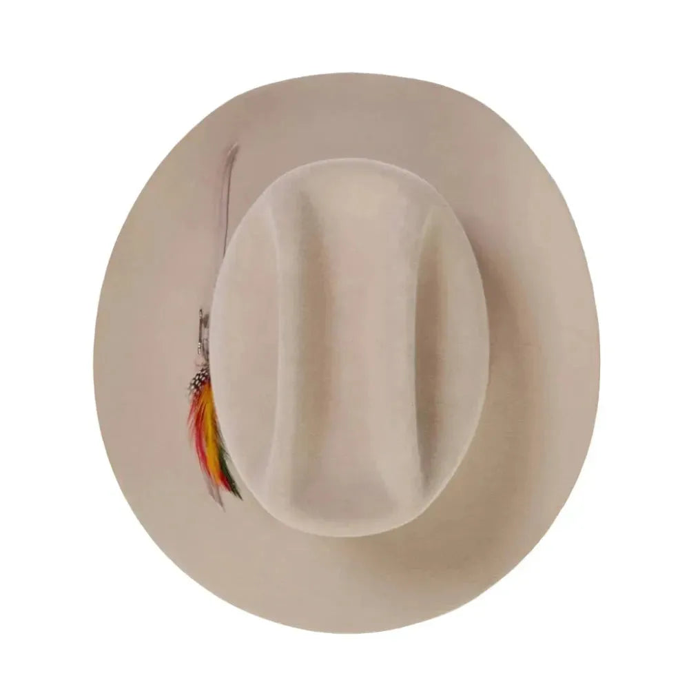 Stetson Range 6X Fur Felt Cowboy Hat for Men - Western Style Rancher Hat for Outdoor, Rodeo & Country Events