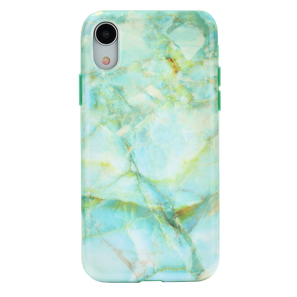 Premium Jade Marble iPhone Case - Elegant & Durable Protective Cover for iPhone [Model] - Perfect for Everyday Use, Travel & Gifting