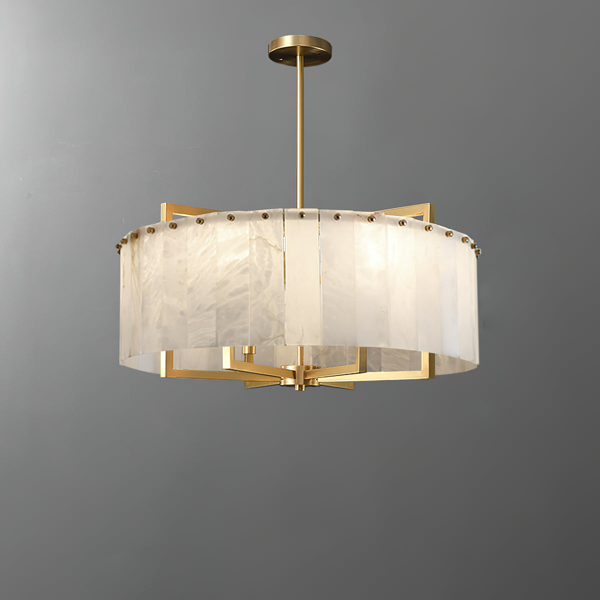 Luxury Marble Chandelier - Modern Crystal Ceiling Light Fixture for Dining Room, Living Room & Bedroom | Elegant Home Decor Lighting