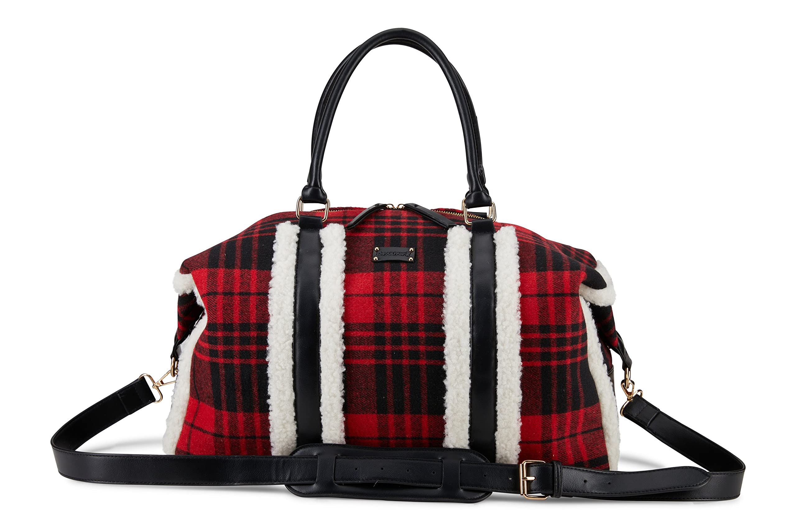 Stylish Women's Weekender Duffle Bag - Large Travel Overnight Gym & Hospital Tote - Perfect for Weekend Getaways, Workouts & Short Trips