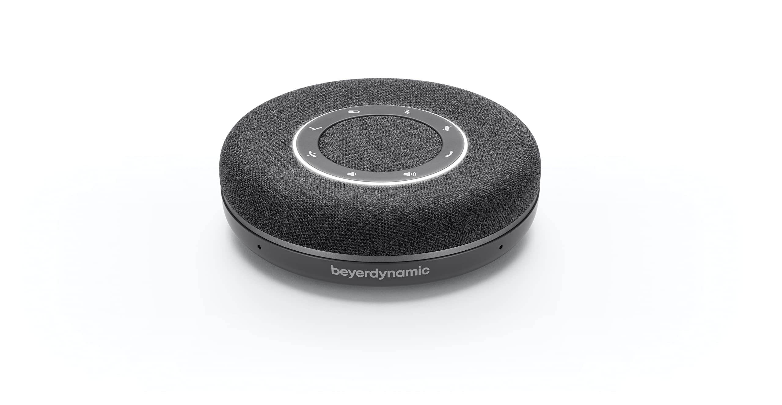 Beyerdynamic Space Personal Bluetooth/USB Speakerphone - Wireless Conference Speaker with Noise Cancellation (Charcoal) for Home Office, Video Calls & Online Meetings
