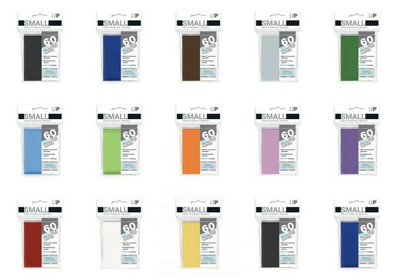 Ultra Pro Matte Color Deck Protective Sleeves Small 62mm x 89mm - Premium Card Protectors for MTG, Pokémon & Trading Card Games - Perfect for Game Nights & Collectors