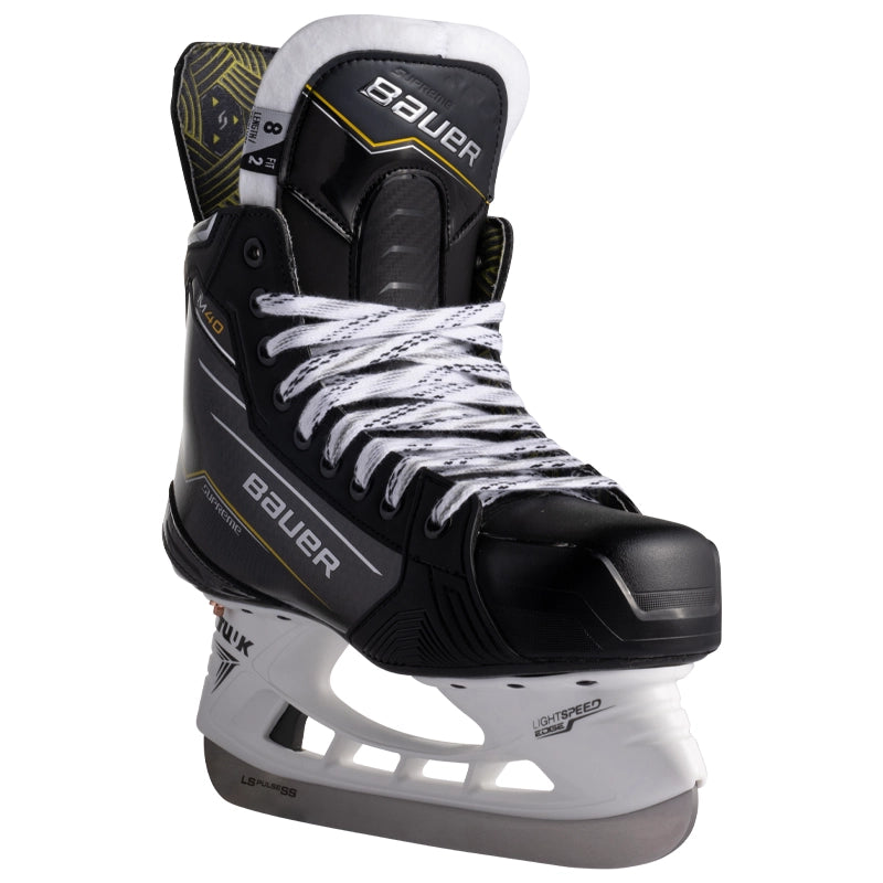 Bauer Supreme M40 Intermediate Ice Hockey Skates - High-Performance Skates for Youth & Adult Hockey Players - Perfect for Ice Rinks, Training, and Competitive Games