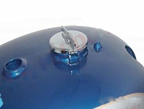 BSA Goldstar Catalina Trials Scrambler Motorcycle Blue Chrome Petrol Fuel Tank with Cap - Vintage Bike Restoration & Custom Builds