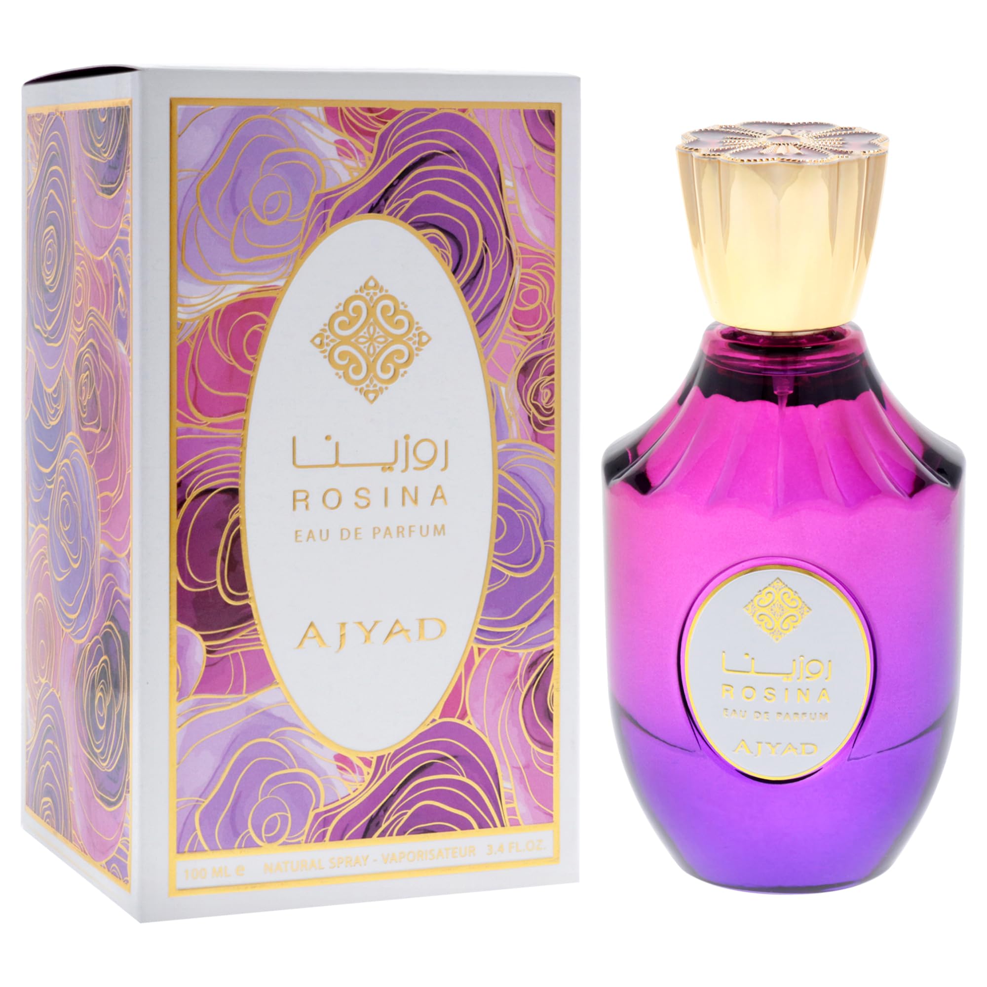 Rosina Perfume for Women - 3.4 oz Eau de Parfum Spray | Floral Fragrance for Daily Wear, Date Night & Special Occasions