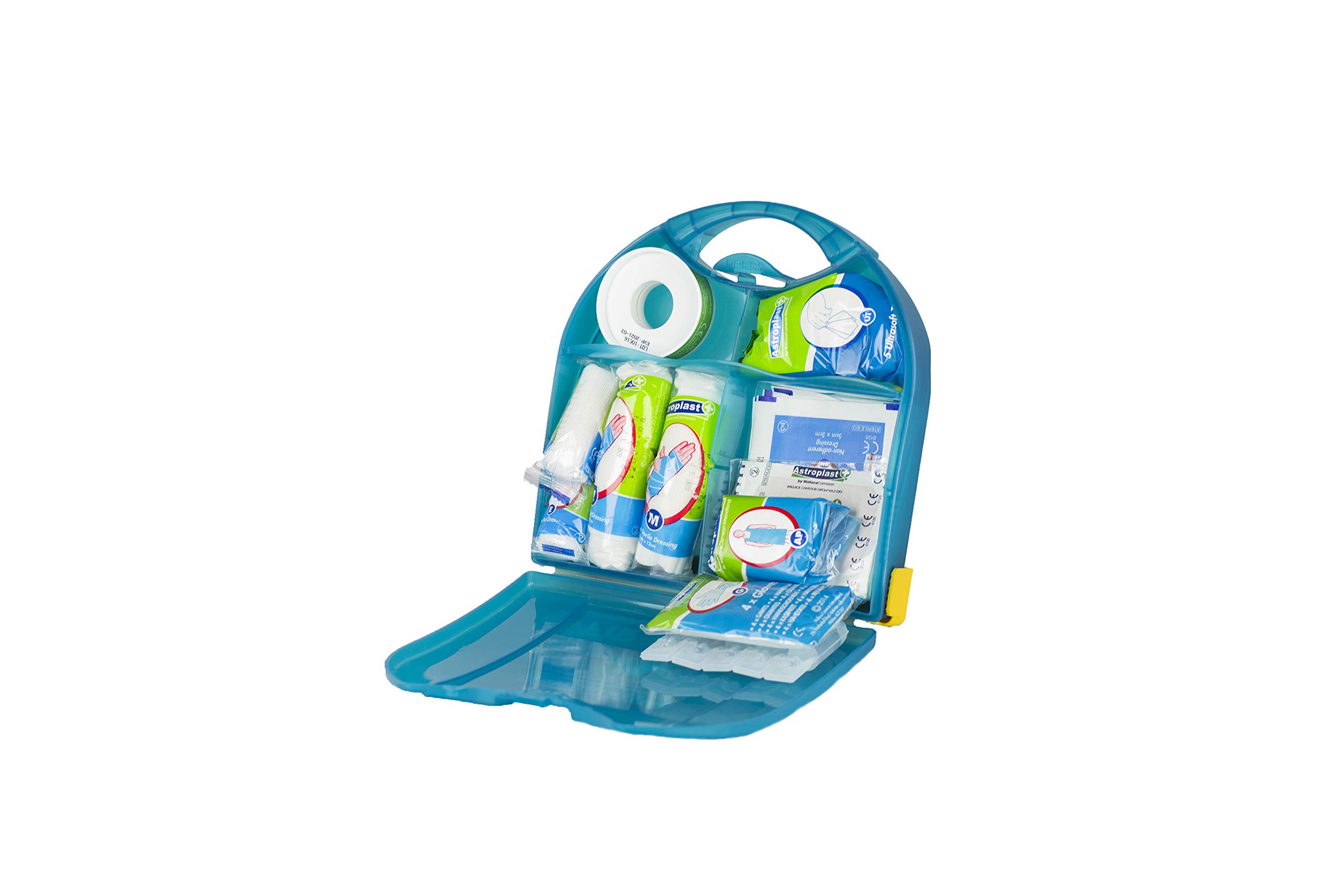 Piccolo General Purpose First Aid Dispenser - 510g (18oz) | Compact & Portable for Home, Office, Travel & Emergency Kits | Essential Medical Supply for Cuts, Burns & Minor Injuries