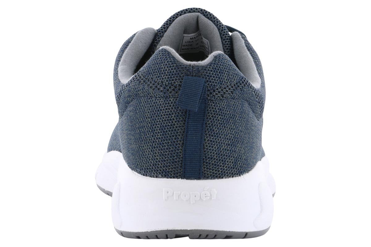 Propet Stability Fly Navy Walking Shoes for Men - Comfortable & Supportive Sneakers for Walking, Running, and Daily Wear