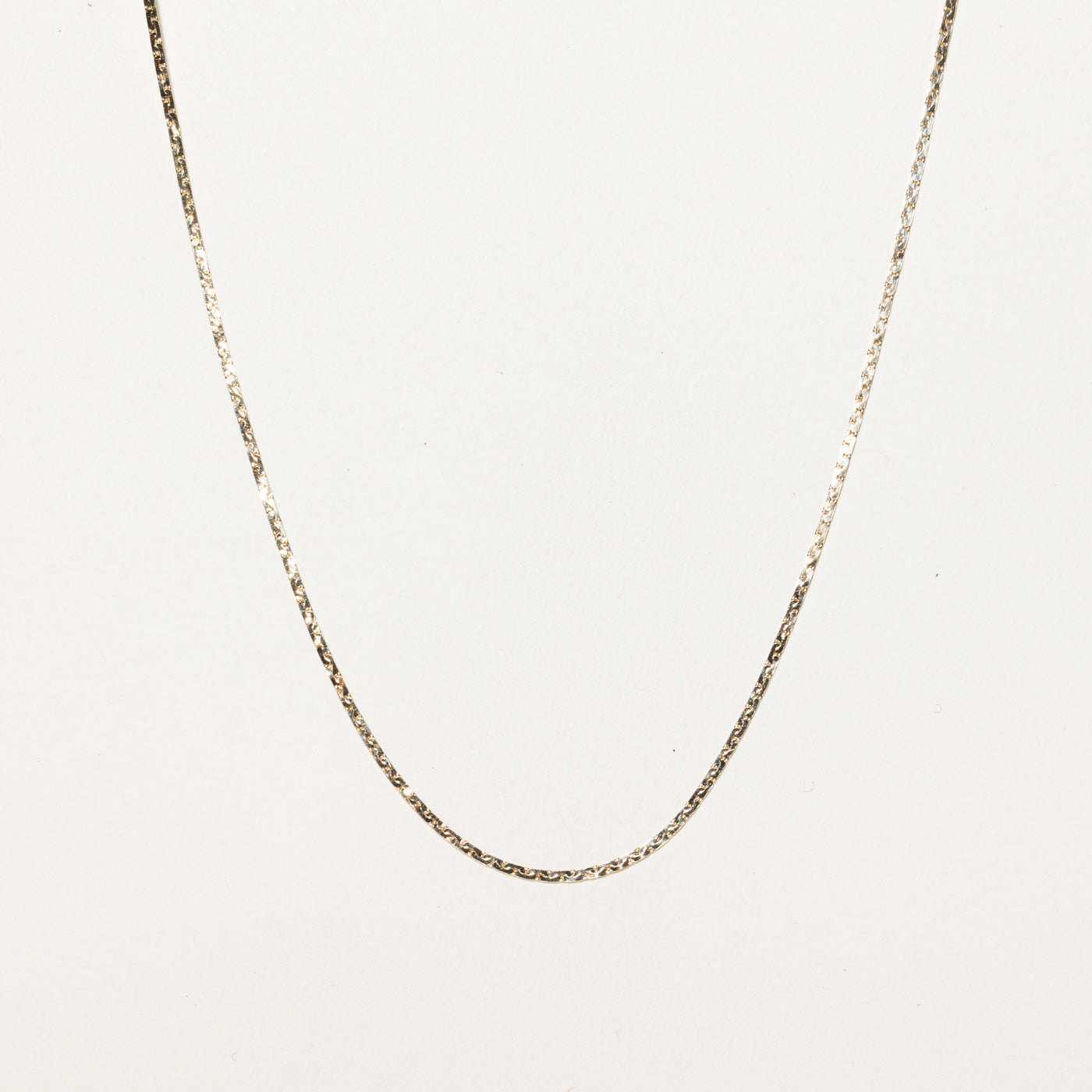 10K Yellow Gold C Link Chain Necklace for Women | 22 Inch Solid Gold Jewelry | Perfect for Layering, Gifts & Everyday Wear