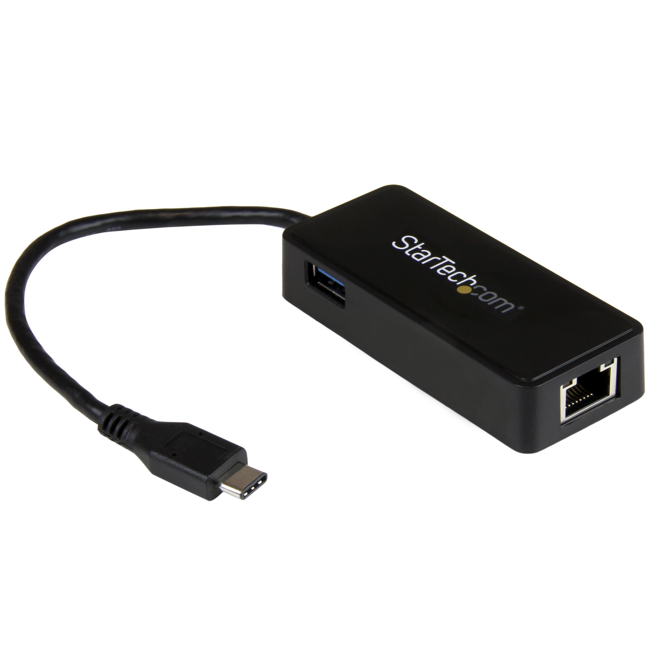 StarTech USB 3.0 to Ethernet Adapter with RJ45 Port & USB Passthrough - Gigabit Network Adapter for Laptop, Desktop & Gaming PC - High-Speed Internet Connection for Home Office, Remote Work & Online Gaming (USB31000SPTB)