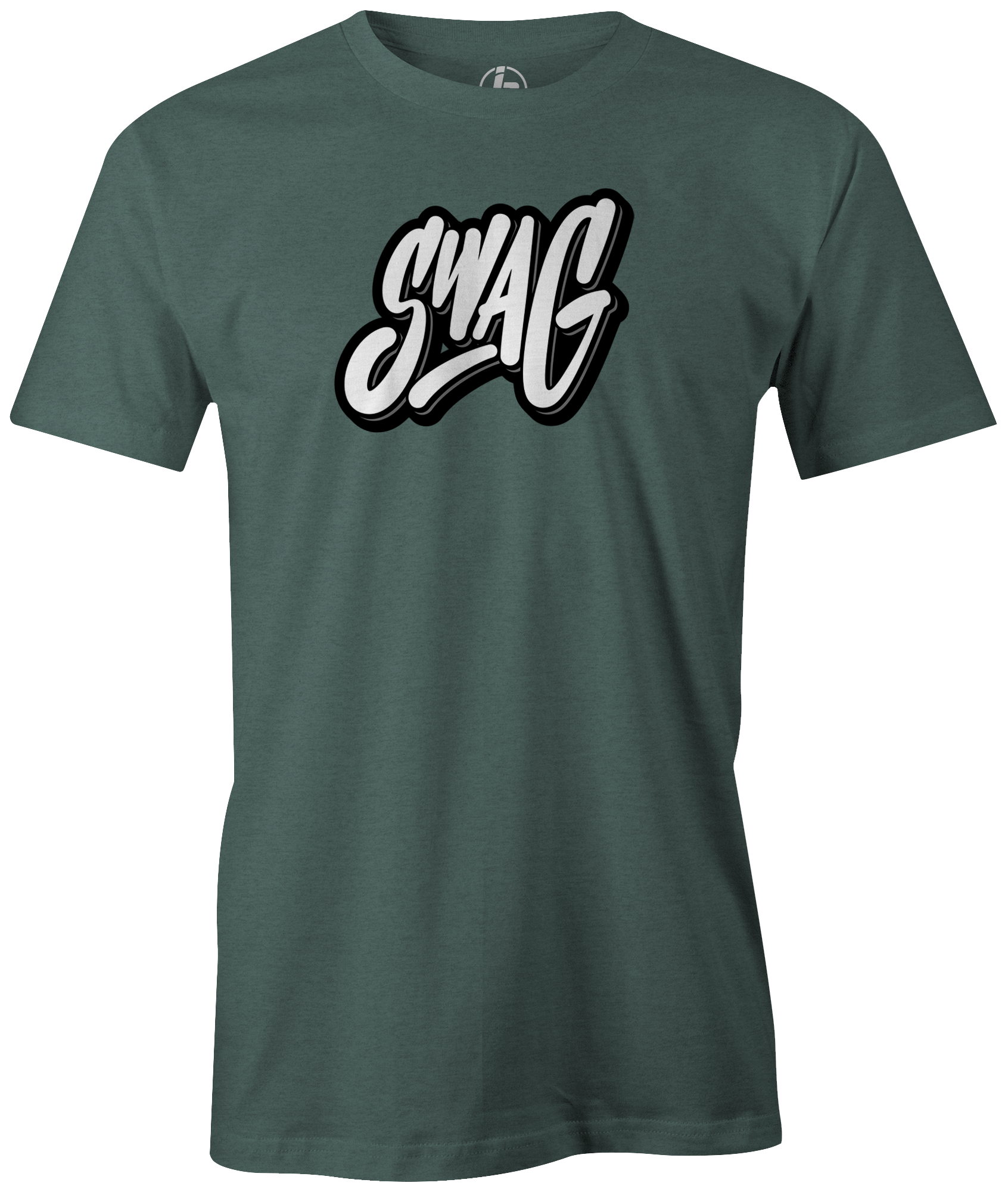 Swag Logo Bowling Ball Graphic Tee Shirt - Cool Bowler T-Shirt for Men & Women - Perfect for Bowling Nights, Casual Outfits and Sports Events