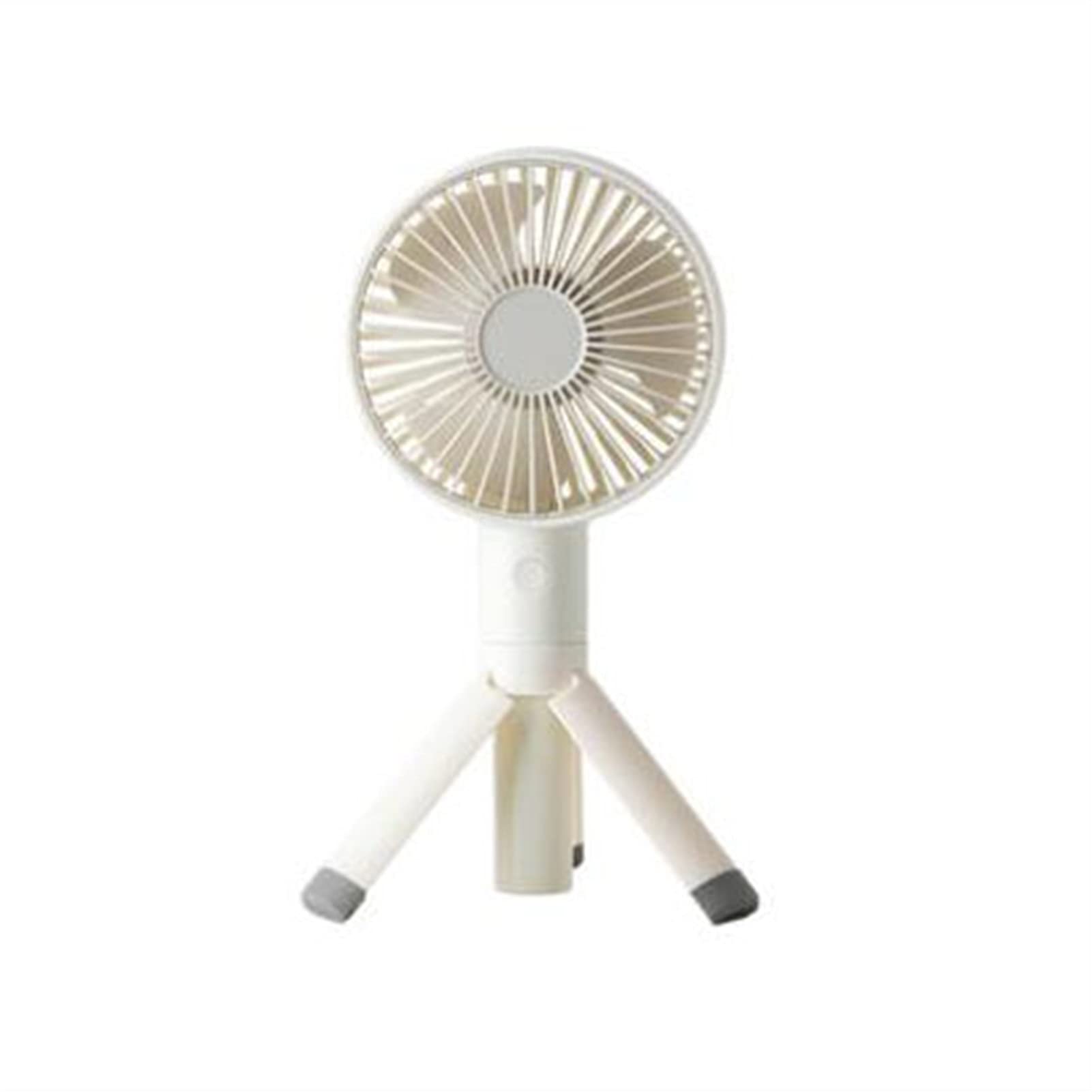 Zinhsq Small Desk Fan - USB Powered Handheld Mini Fan with Tripod Stand for Office, Dorm, Home | Portable Cooling Fan for Work, Study & Travel