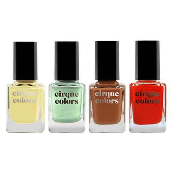 Cirque Colors Cottagecore Nail Polish Set - 0.37 oz Long Lasting Vegan Nail Lacquer - Perfect for Spring Nails, DIY Manicures & Gift Giving