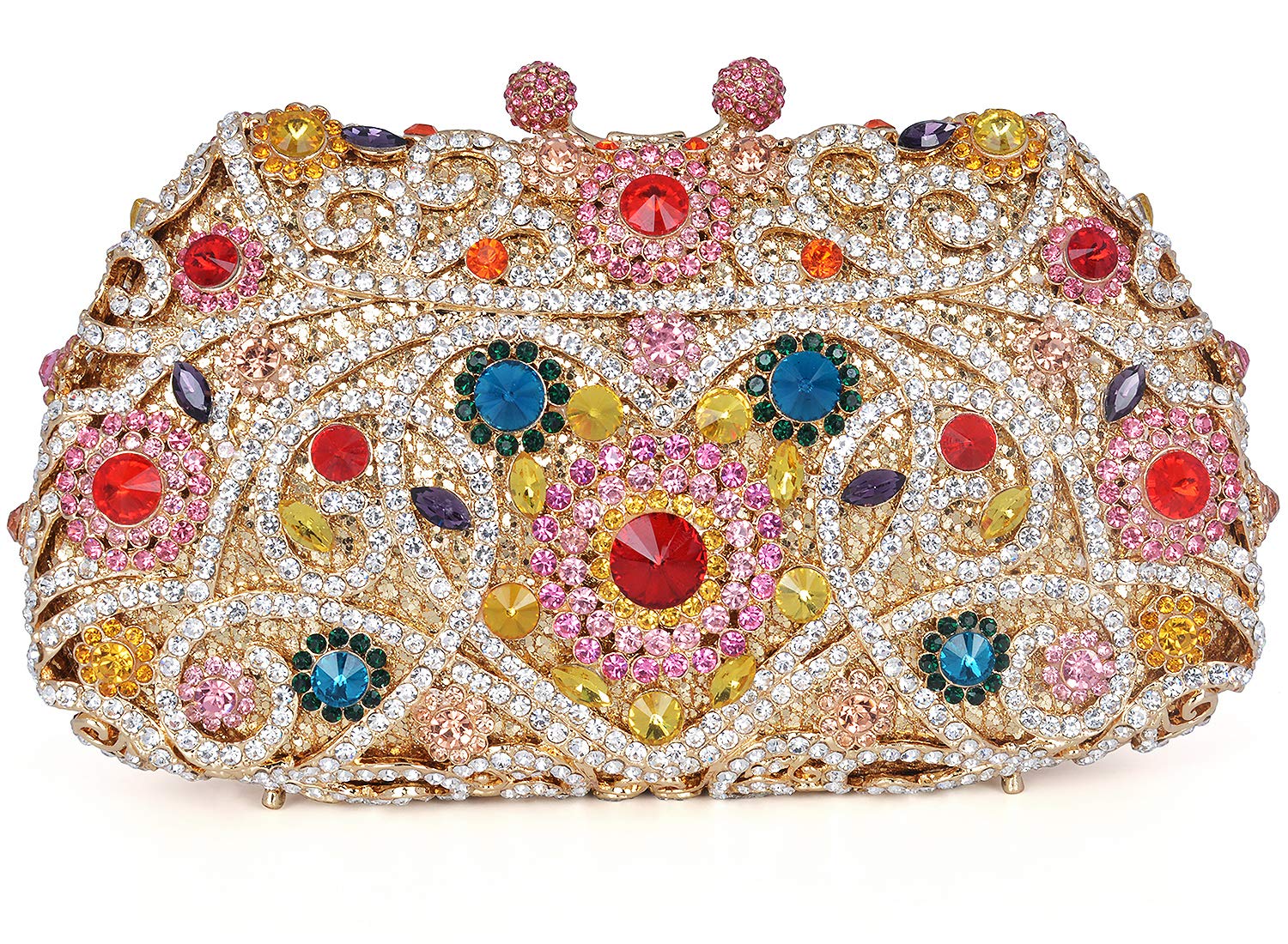 Elegant Rhinestone Crystal Clutch Purse for Women - Perfect for Weddings, Evening Parties & Formal Events | Stylish Handbag for Prom, Cocktail Dinners & Special Occasions