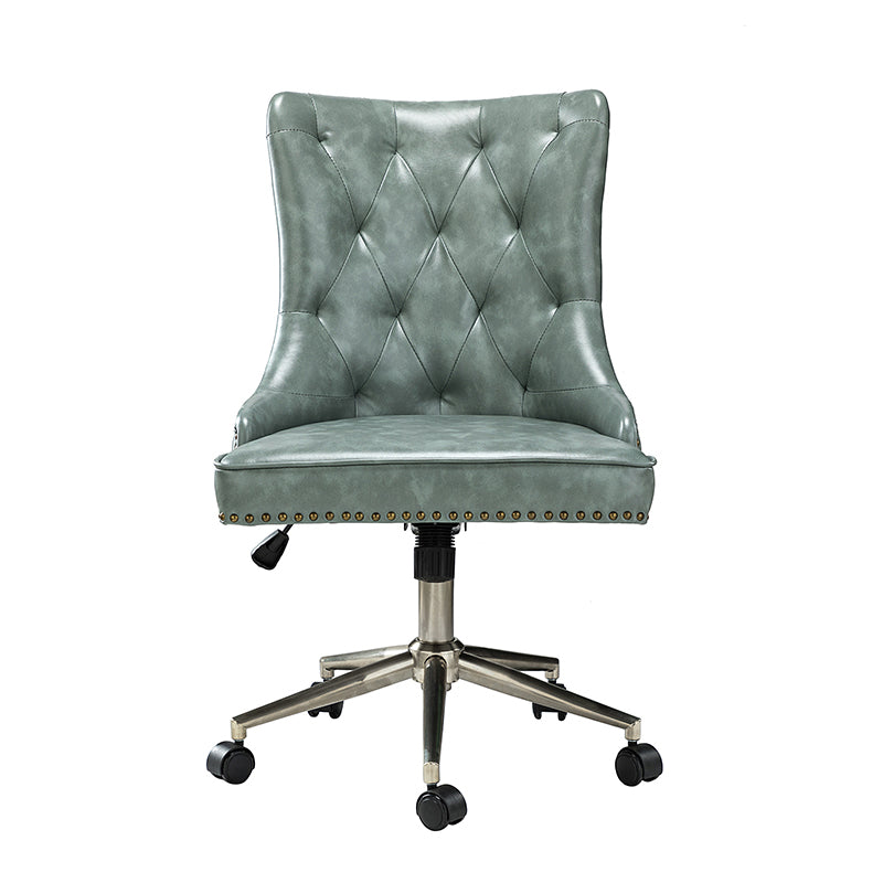 Euander Vegan Leather Office Chair - Ergonomic Desk Chair for Home & Work - Comfortable & Durable for Long Hours Sitting