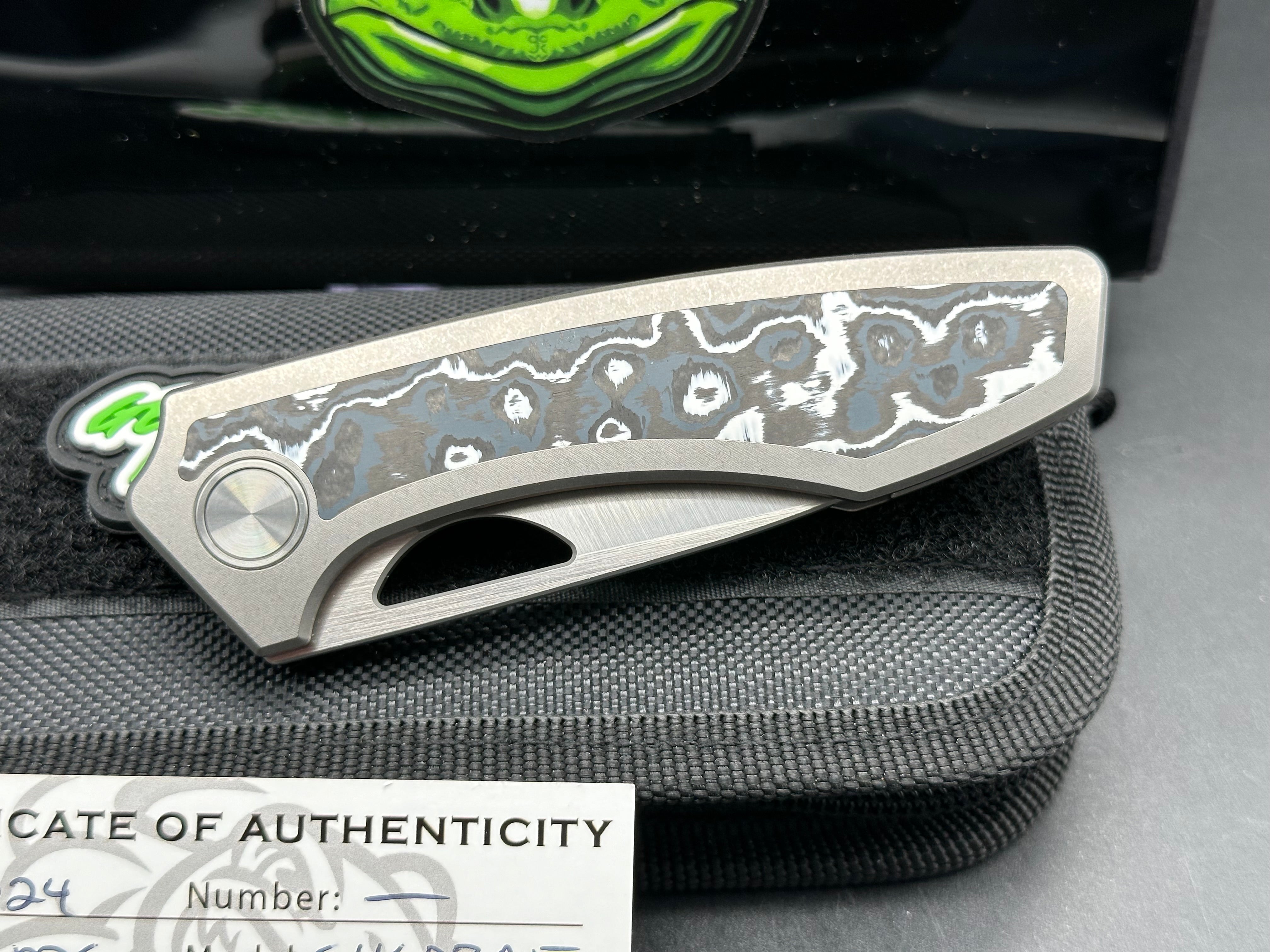 Premium Gecko Customz Sikorae Folding Knife - 3.04
