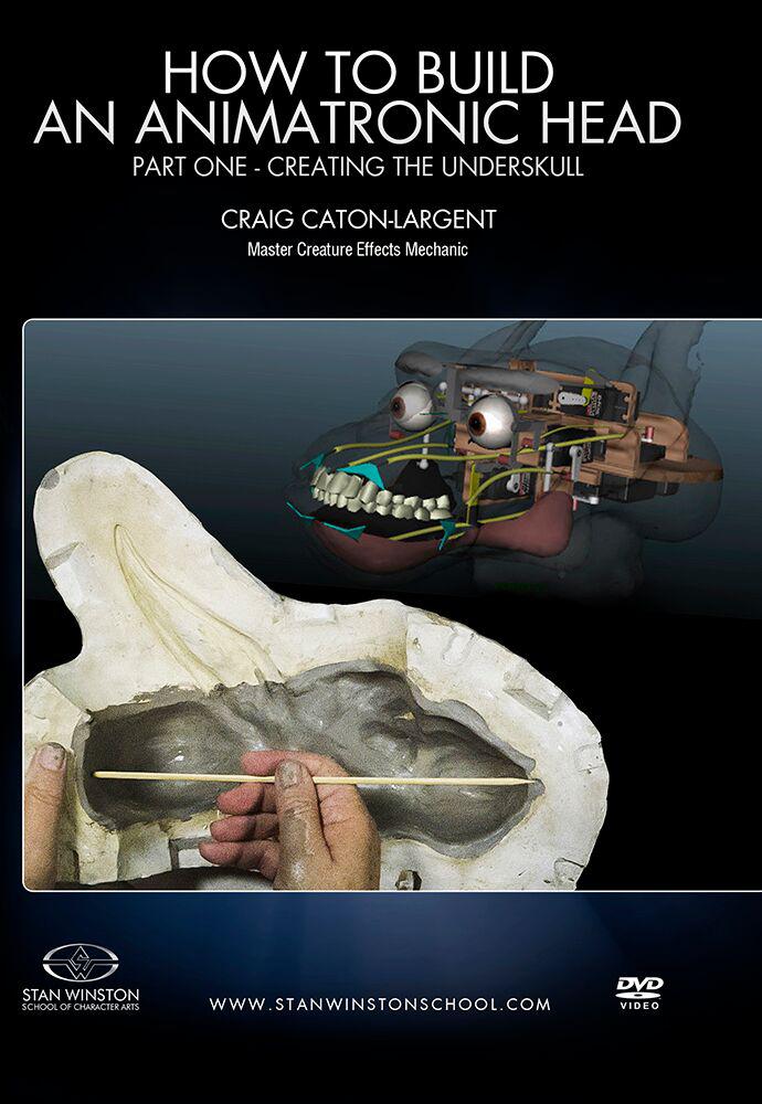 Stan Winston Studio Animatronic Head Building Tutorial DVD - Learn How to Create Movie-Quality Animatronics for Film & Theater Productions