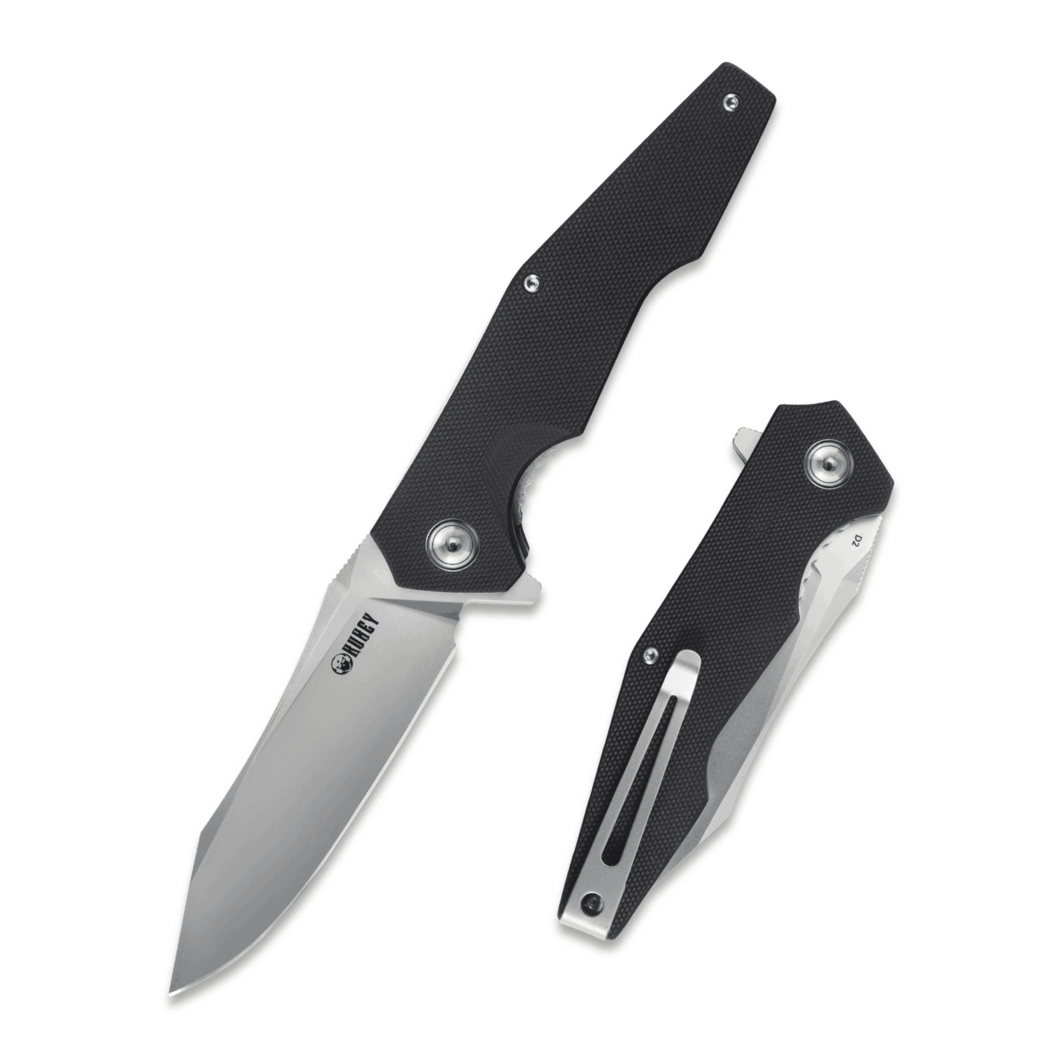 KUBEY KU161 Liner Lock Folding Pocket Knife - 3.4