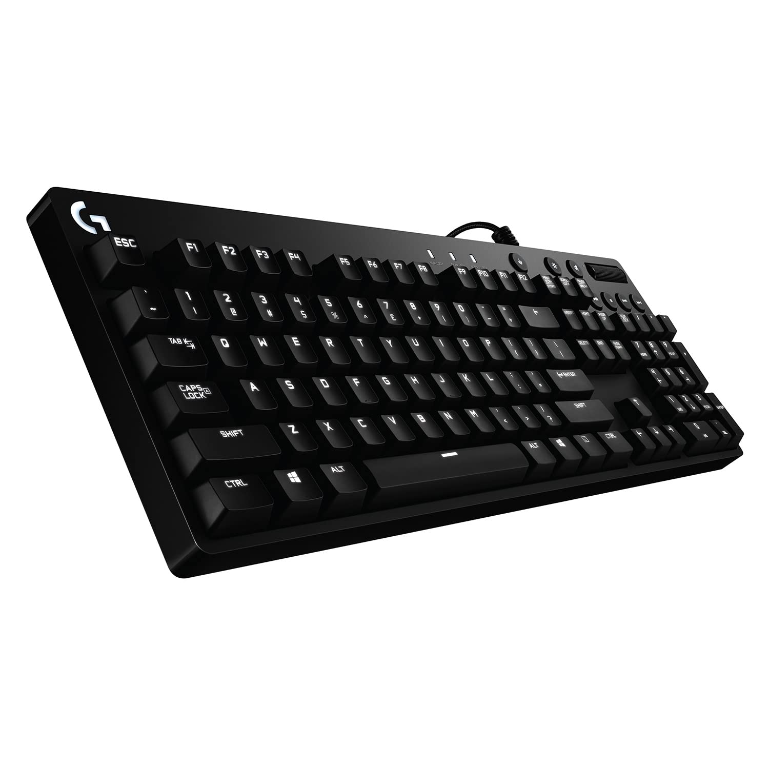 Logitech G610 Orion Red Backlit Mechanical Gaming Keyboard - Wired USB Keyboard for PC, Typing & Gaming with Cherry MX Red Switches | Perfect for Esports, Streaming & Office Work
