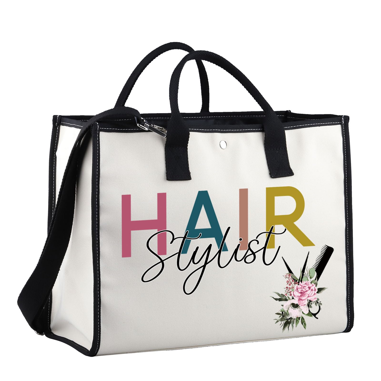 XYANFA Professional Hair Stylist Tote Bag - Large Capacity Cosmetologist Organizer for Salon Tools - Perfect Gift for Hairstylists & Barbers - Ideal for Salon Work, Travel & Beauty School