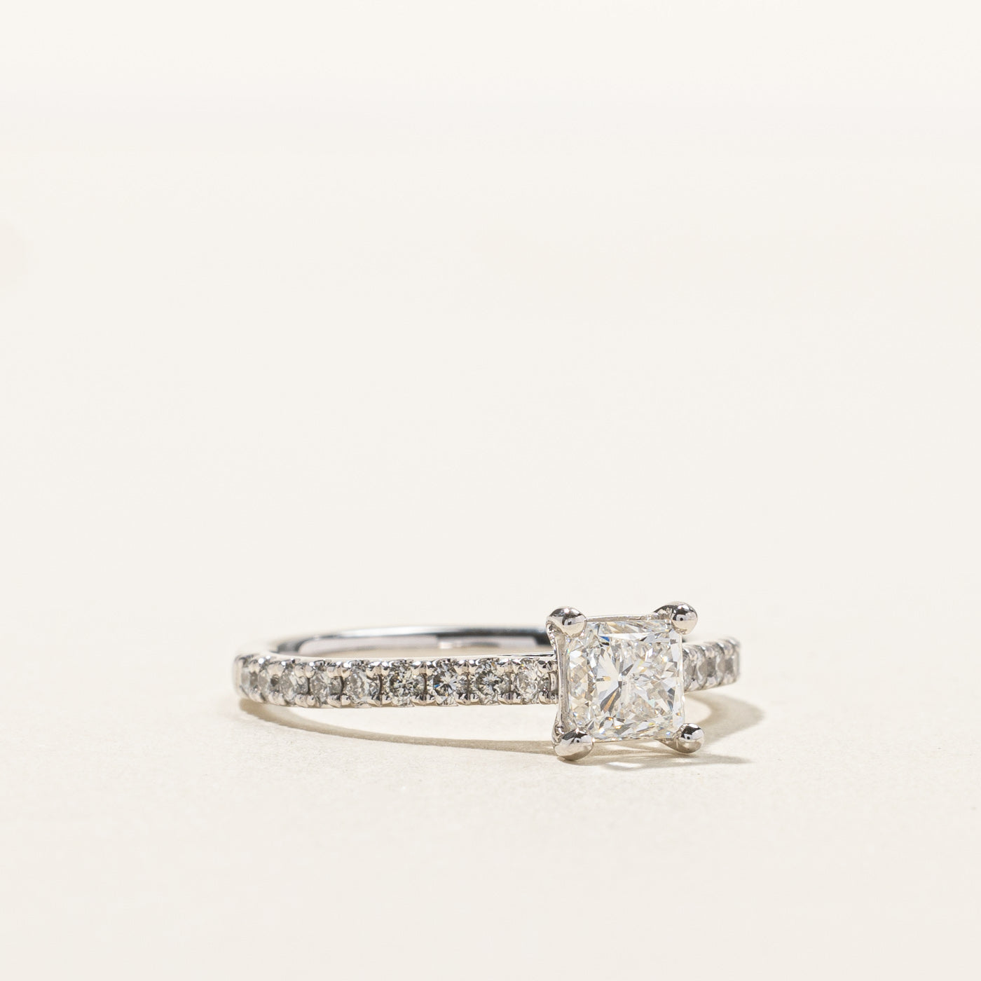 1.25ctw Princess Cut Diamond Engagement Ring for Women - Size 7.5 - Perfect for Proposals, Anniversaries & Special Occasions