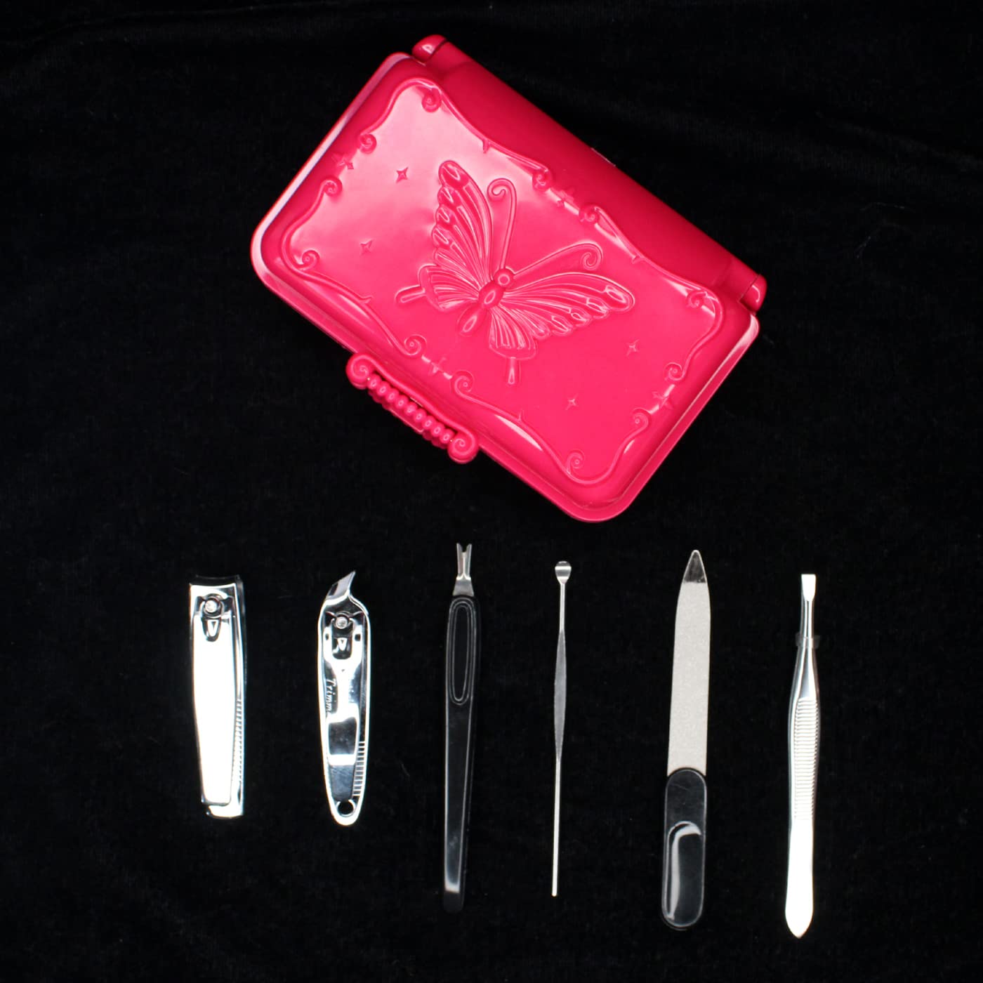 Portable Nail Manicure Kit for Women - Professional Salon & Home Manicure Set with Essential Tools | Perfect for Travel, Gifts & DIY Nail Care