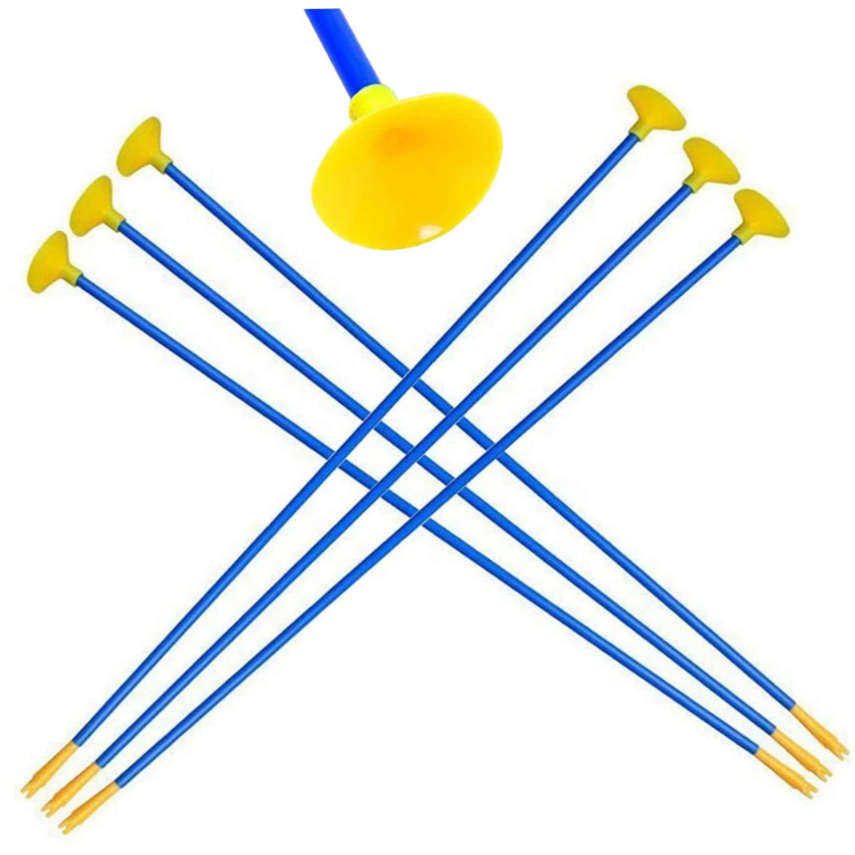 10Pcs Suction Cup Arrows - 16.5 Inch Safe Plastic Archery Set for Kids & Adults - Bow and Arrow Practice Toy with Strong Suction Tips - Perfect for Backyard Games, Birthday Parties & Outdoor Activities