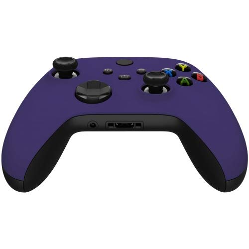 Custom Wireless Xbox One S/X & PC Controller - Exclusive Dark Purple Design, Soft Touch, USA Crafted - Perfect Gaming Gift for Enthusiasts, Ideal for Home Gaming & Competitive Play