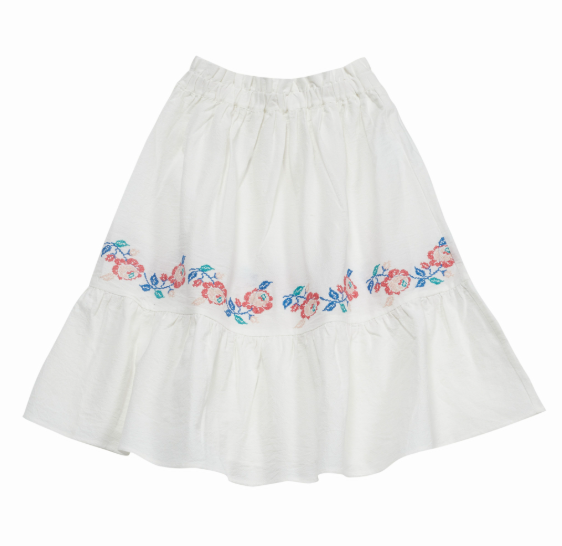 CERA UNA VOLTA JANE SKIRT for Girls (Ages 10-16 Years) - Stylish Floral Midi Skirt for School, Parties & Everyday Wear