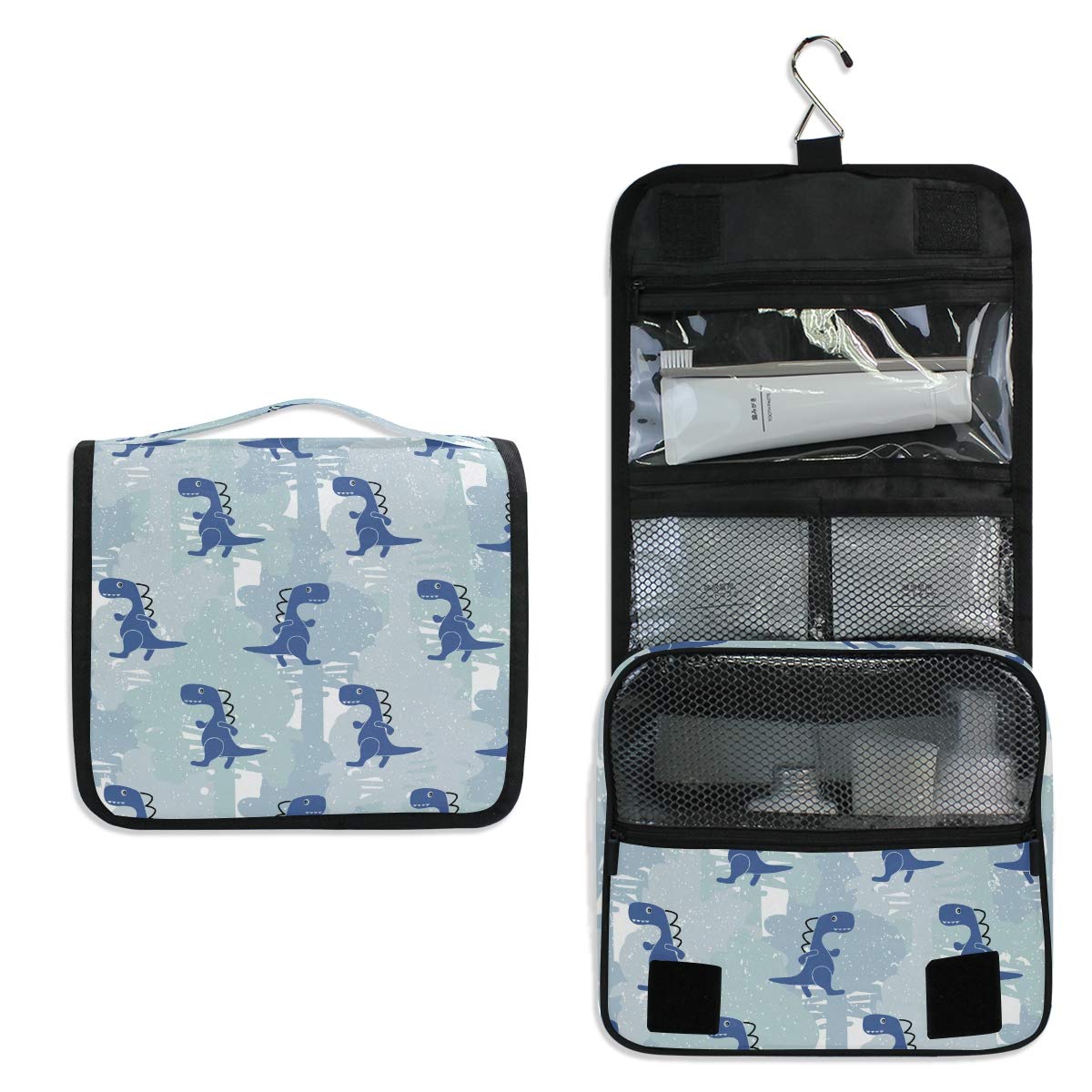 Hanging Travel Toiletry Bag Kit - Waterproof Makeup Case & Cosmetic Organizer for Men & Women - Perfect for Camping, Gym, Business Trips & Vacation Essentials