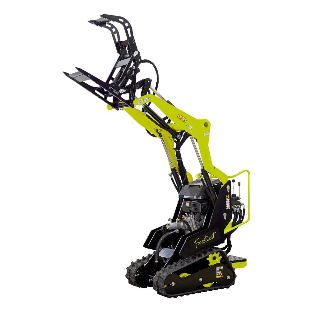BM700 Log Grapple Attachment for Skid Steer Loader - Heavy Duty Forestry Clamp for Tree Logs, Brush & Debris - Perfect for Land Clearing, Firewood Processing & Farm Use