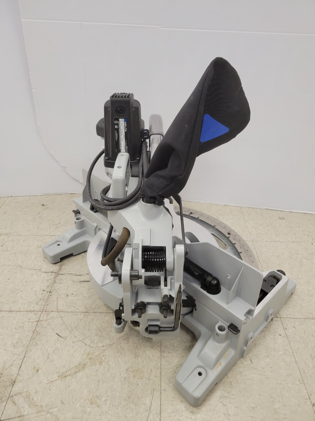 Delta 36-412 Miter Saw - 10-Inch Compound Miter Saw with Laser Guide for Precision Woodworking | Perfect for DIY Projects, Home Renovation & Carpentry Work