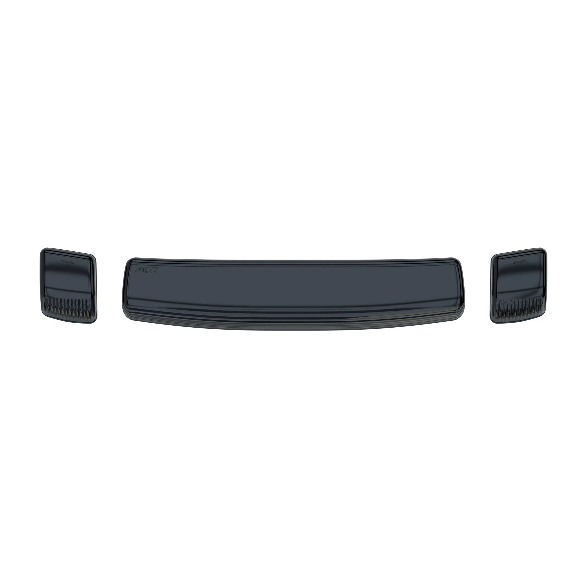 GMC & Chevy 15-19 (3rd Gen) Heavy Duty Smoked Cab Roof Light Lens with RGB Multi-Color High Power LEDs - Upgrade for Trucks, Off-Roading & Night Driving