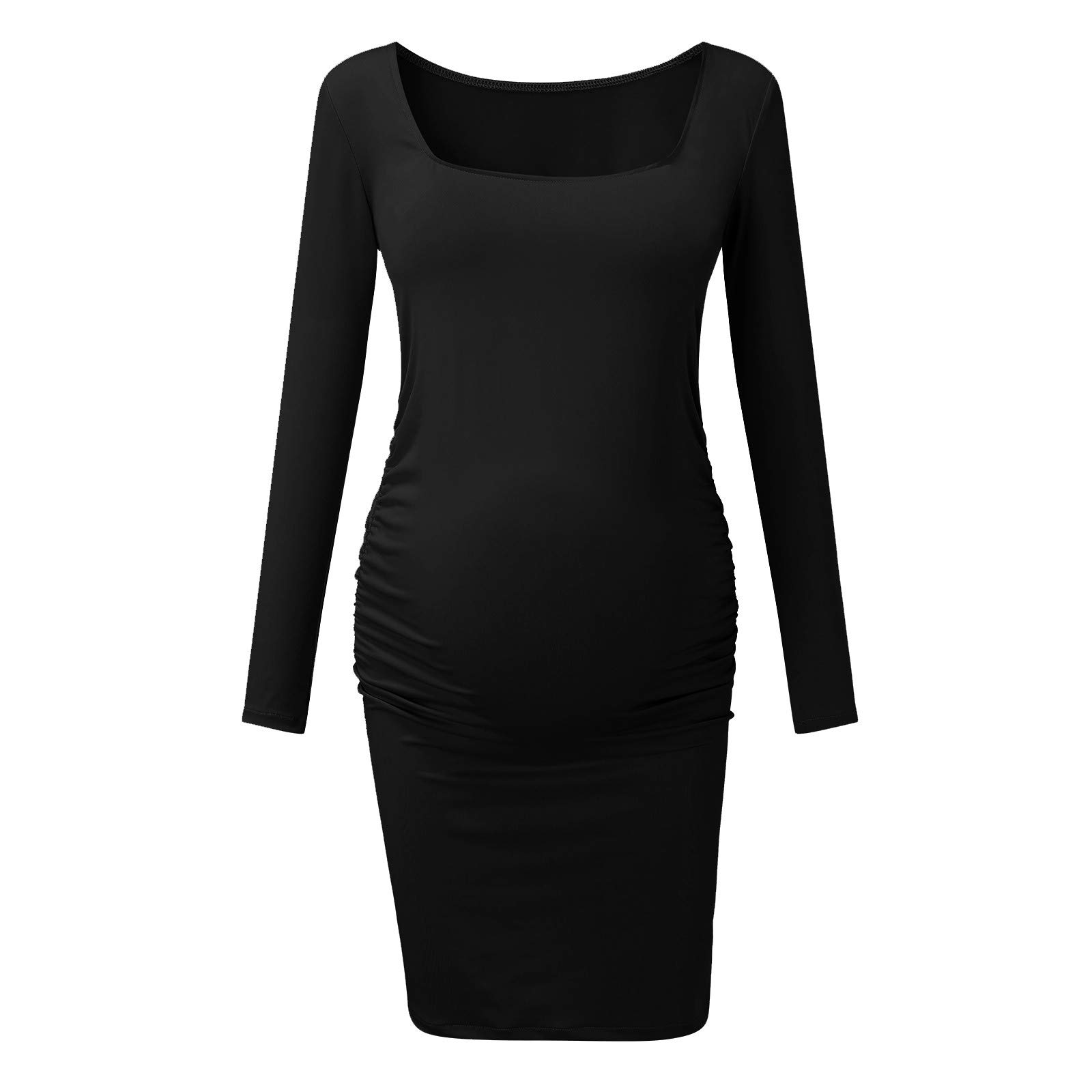 **MOMKER Maternity Dresses for Women - Solid Color Pregnancy Clothes, Comfortable Nursing & Beach Maternity Wear for Expecting Moms | Perfect for Pregnancy, Nursing, and Summer Vacations**
