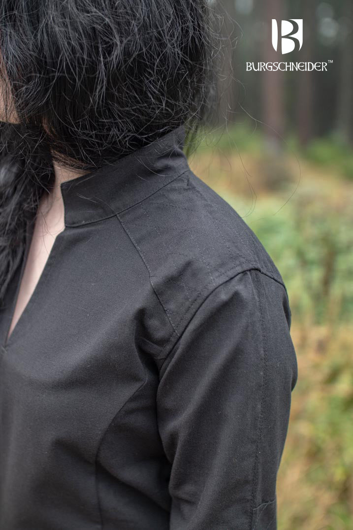Theresa Black Tunic Top for Women - Elegant Long Sleeve Blouse for Casual & Office Wear | Perfect for Work, Date Night & Everyday Outfits