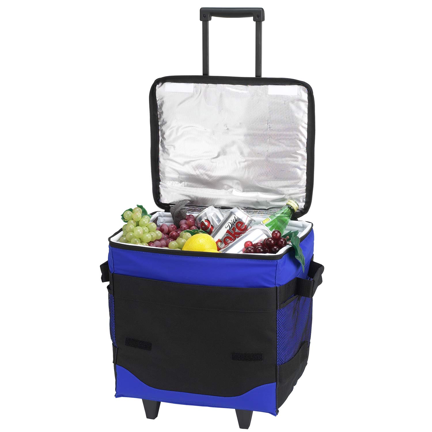 32 Can Insulated Picnic Cooler Bag - Large Capacity (Holds Up to 60 Cans) for Camping, Beach Trips, Tailgating & Outdoor Adventures