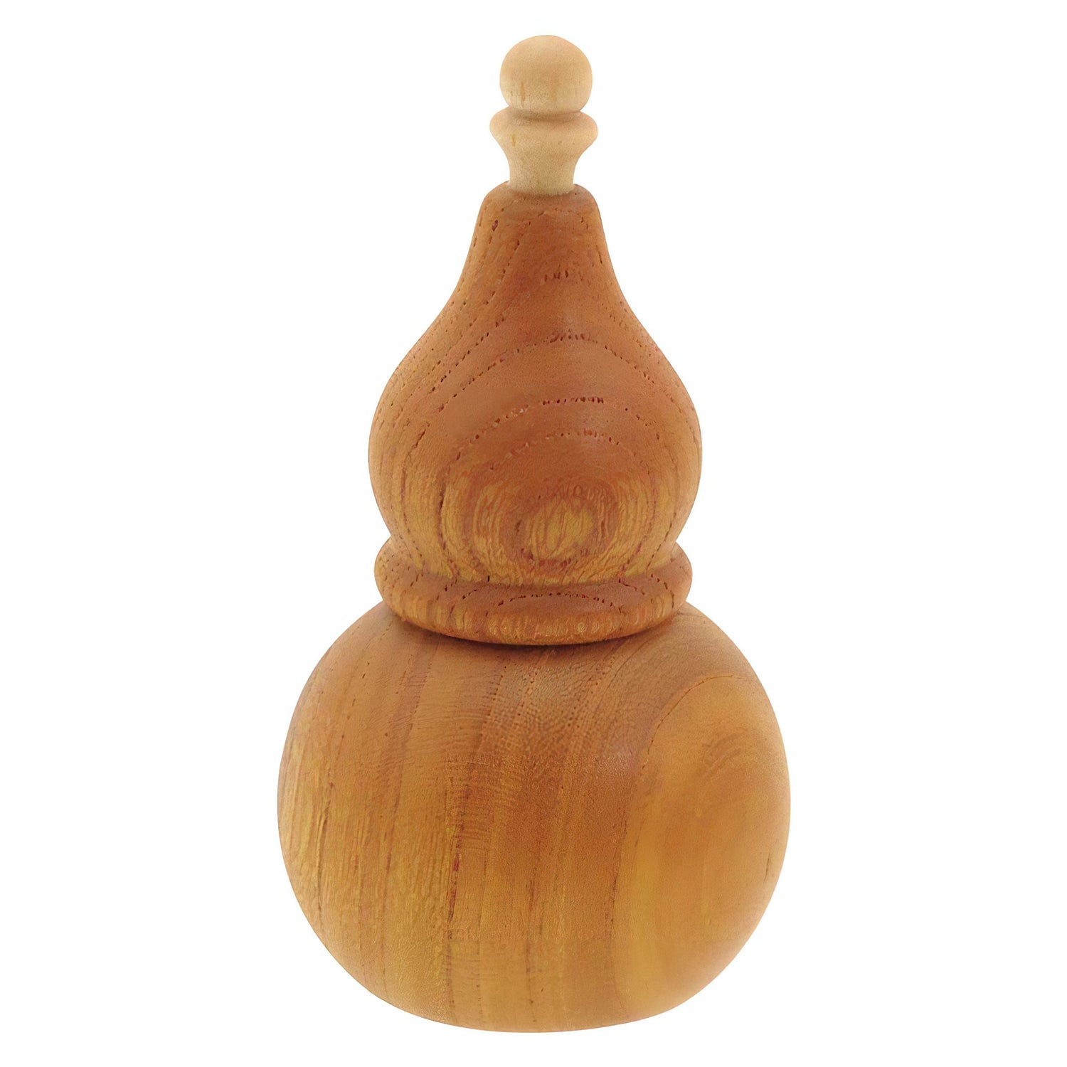 Premium Wooden Gourd-Shaped Shichimi Spice Cruet - Japanese 7 Spice Seasoning Dispenser for Sushi, Ramen & Noodles - Elegant Tabletop Condiment Shaker for Asian Cuisine
