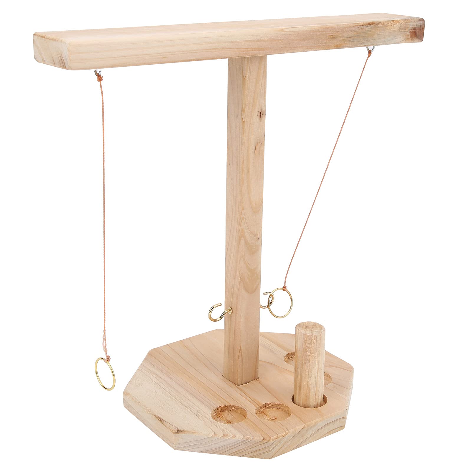 FECAMOS Wooden Toss Game Set for Family & Bar Fun - Indoor/Outdoor Party Games for Adults & Kids