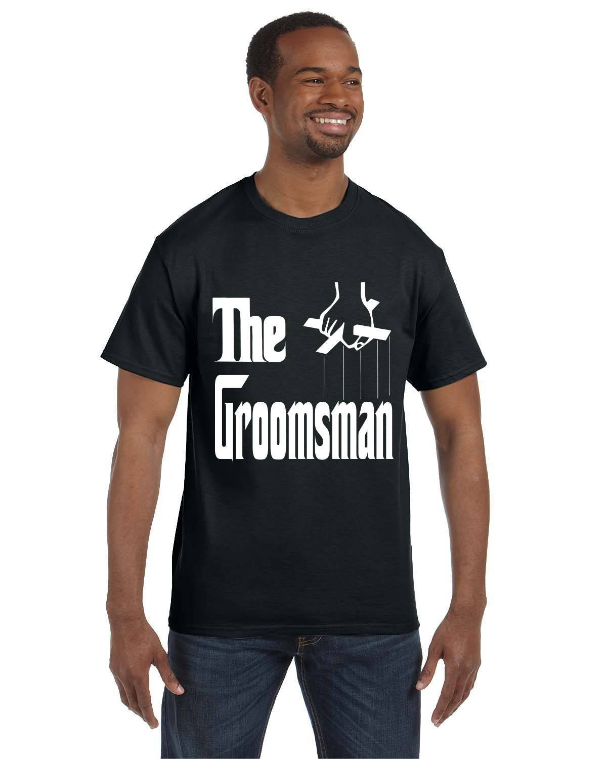 ALLNTRENDS Men's Casual T-Shirt - Perfect Groom's Man Outfit for Weddings, Parties & Special Occasions