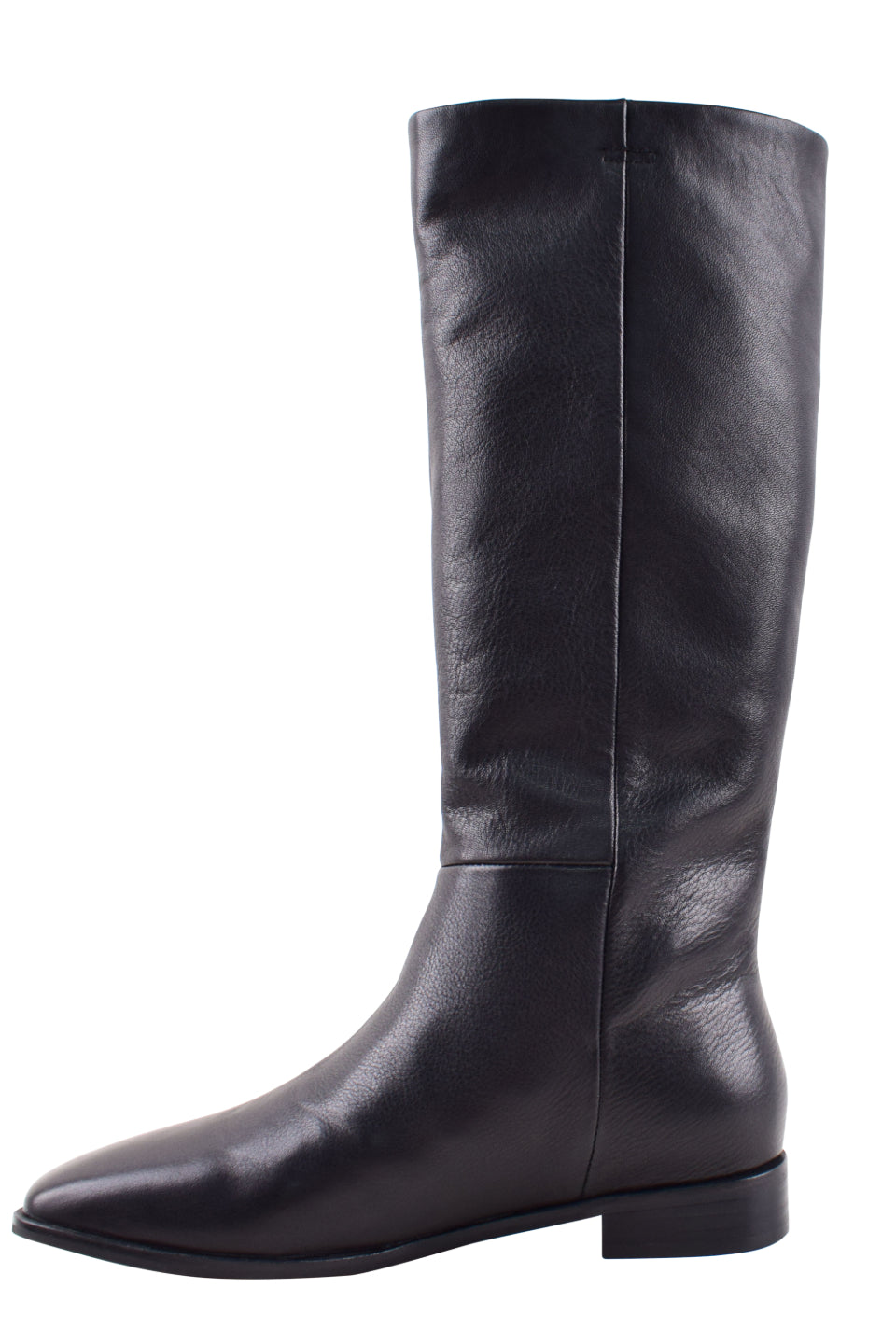 Dolton Women's Black Leather High Knee Boots - Stylish & Comfortable for Fall, Winter, and Party Wear