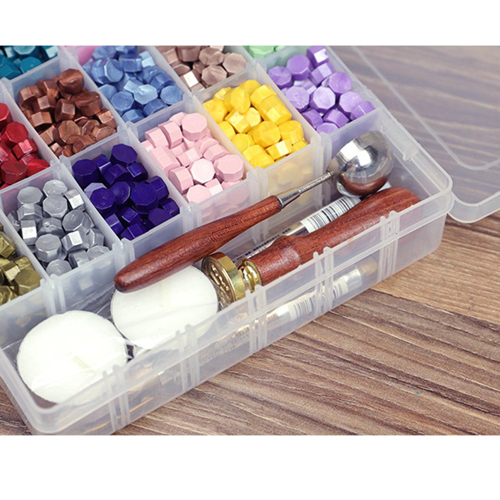 Vintage Wax Seal Stamp Kit with Metallic Pens - Elegant Wax Sealing Set for Wedding Invitations, Letters, DIY Crafts & Collectibles - Perfect for Calligraphy, Scrapbooking & Gift Wrapping
