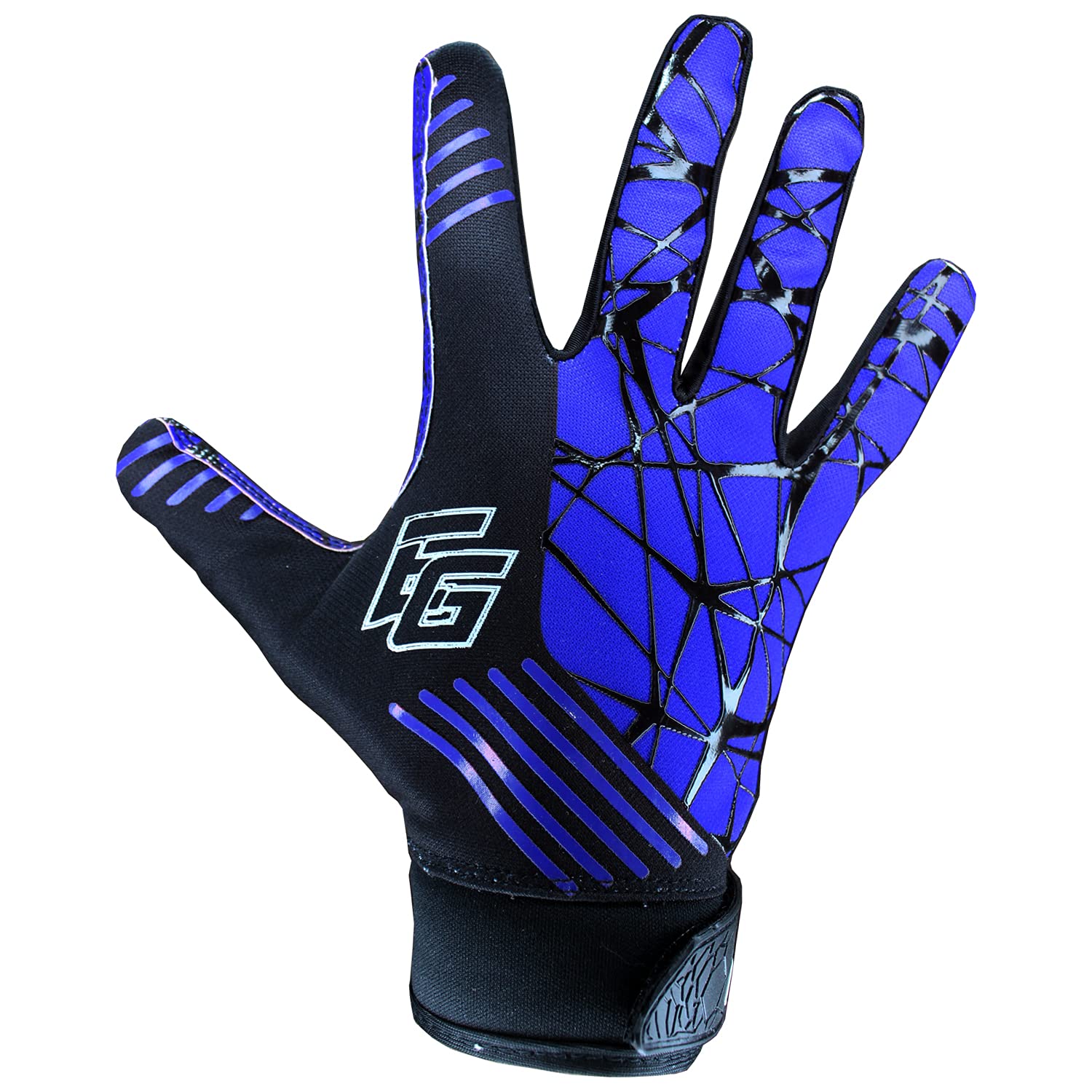 **Tacky Grip Football Gloves for Men - Super Sticky Receiver Gloves for Enhanced Performance - Skin Tight Adult Football Gloves (Pro Elite) - Perfect for Training, Games & Outdoor Sports**