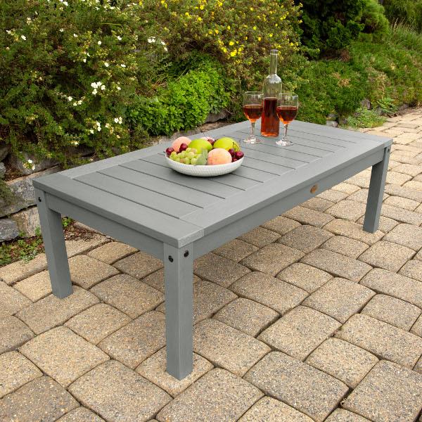 Lehigh 4ft Swing and Coffee Table - Versatile Indoor/Outdoor Furniture for Patio, Living Room, or Office Use