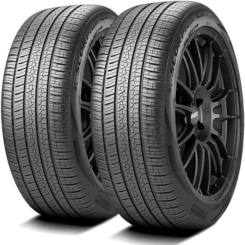 Pirelli Scorpion Zero All Season 235/55R19 105W Passenger Tire - High Performance SUV & Crossover Tires for All Weather Driving