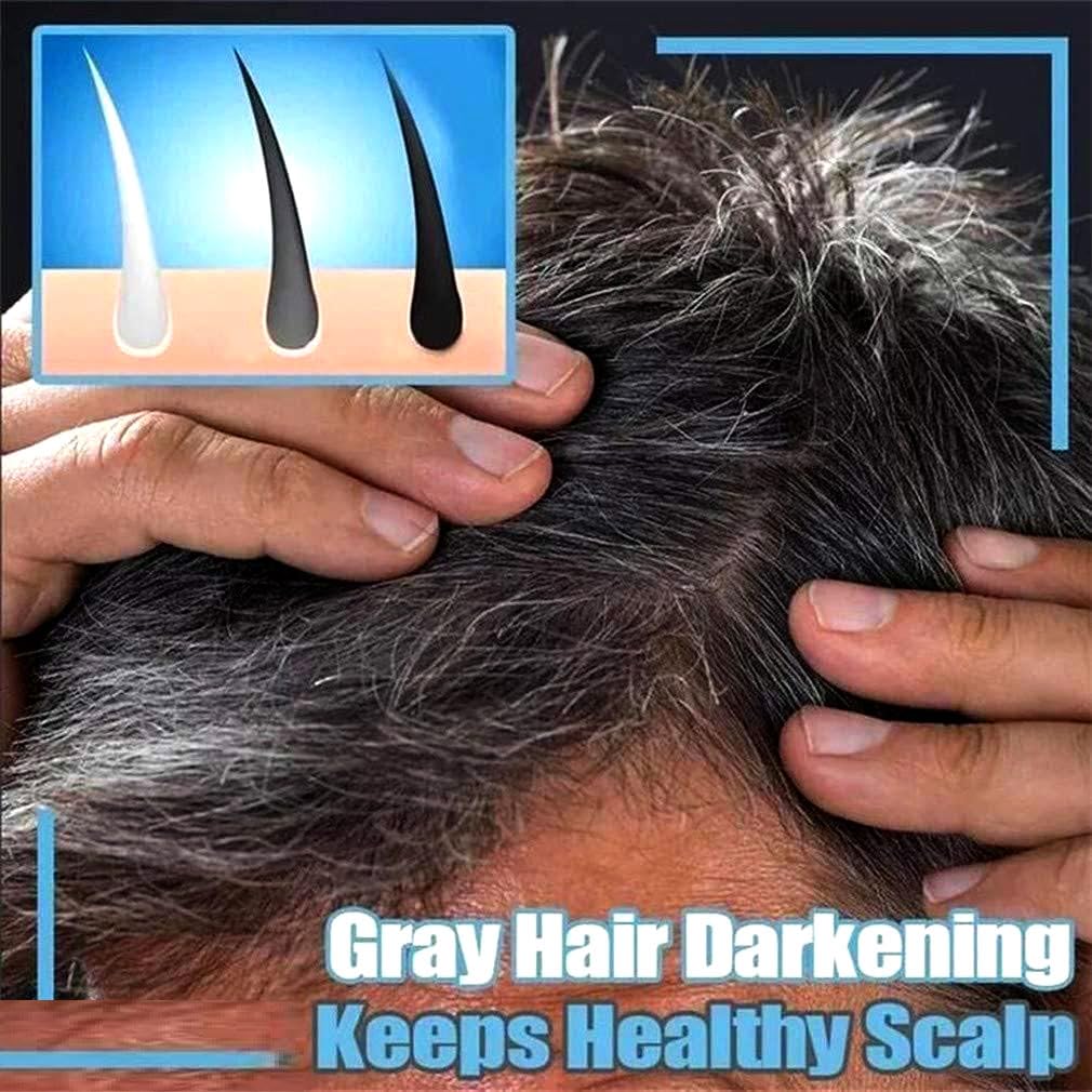 100% Natural Organic Grey Reverse Bar - Darkening & Volumizing Hair Conditioner Soap for Moisturized, Healthy Hair | Perfect for Color-Treated, Dry or Damaged Hair at Home Salon Care