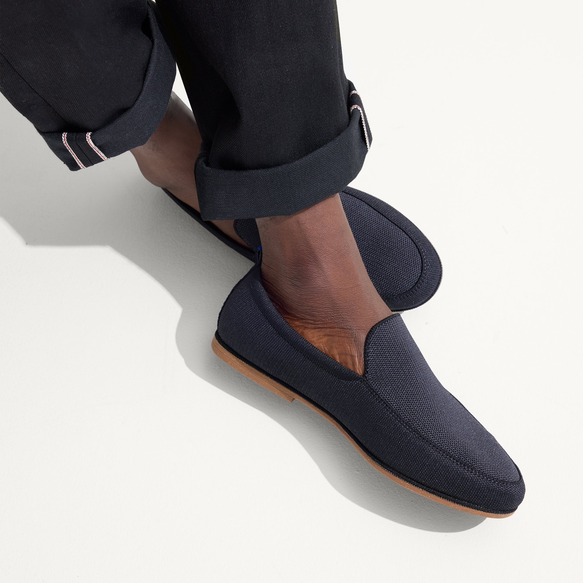 Premium The Ravello Loafer Shoes for Men - Comfortable Navy Blue Slip-On Loafers for Business Casual & Office Wear