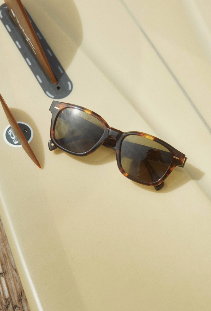 CARBY Ristretto Tortoise/Bottle Green 53mm Sunglasses - Polarized UV Protection for Driving, Outdoor Sports & Fashion