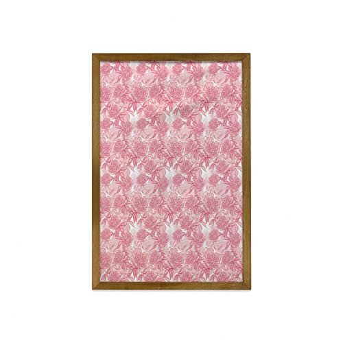 Magenta White and Rose