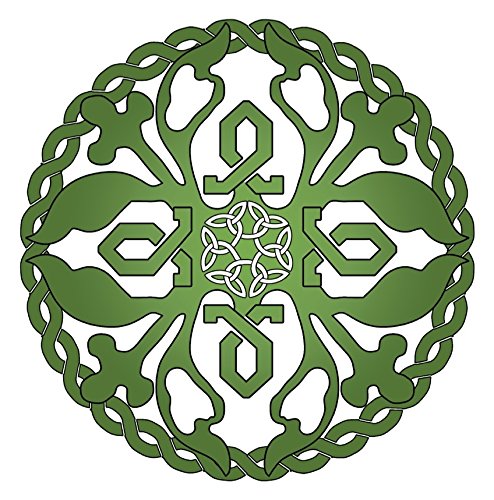 Twist Click Lock Screen Door Magnets - Secure Magnetic Screen Door Latch for Pets & Kids Safety - Robbins Aria Celtic Design Home Decoration - Perfect for Patio, Porch, and Backyard Entryways