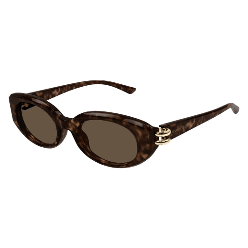 Alexander McQueen AM0469S Designer Sunglasses for Women - Luxury UV Protection Aviator Shades - Perfect for Travel, Beach & Outdoor Activities